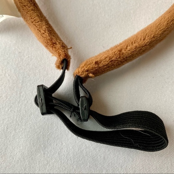 Dog christmas stocking & dog reindeer antlers size M/L with christmas lights - Picture 9 of 10